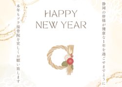 明けましておめでとうございます